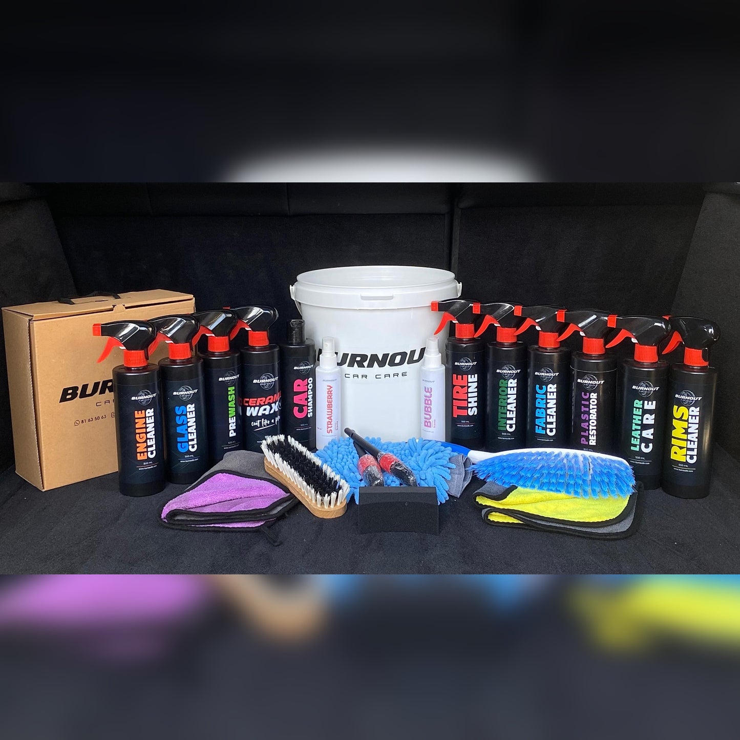 The Burnout All-in-One Detailing Kit