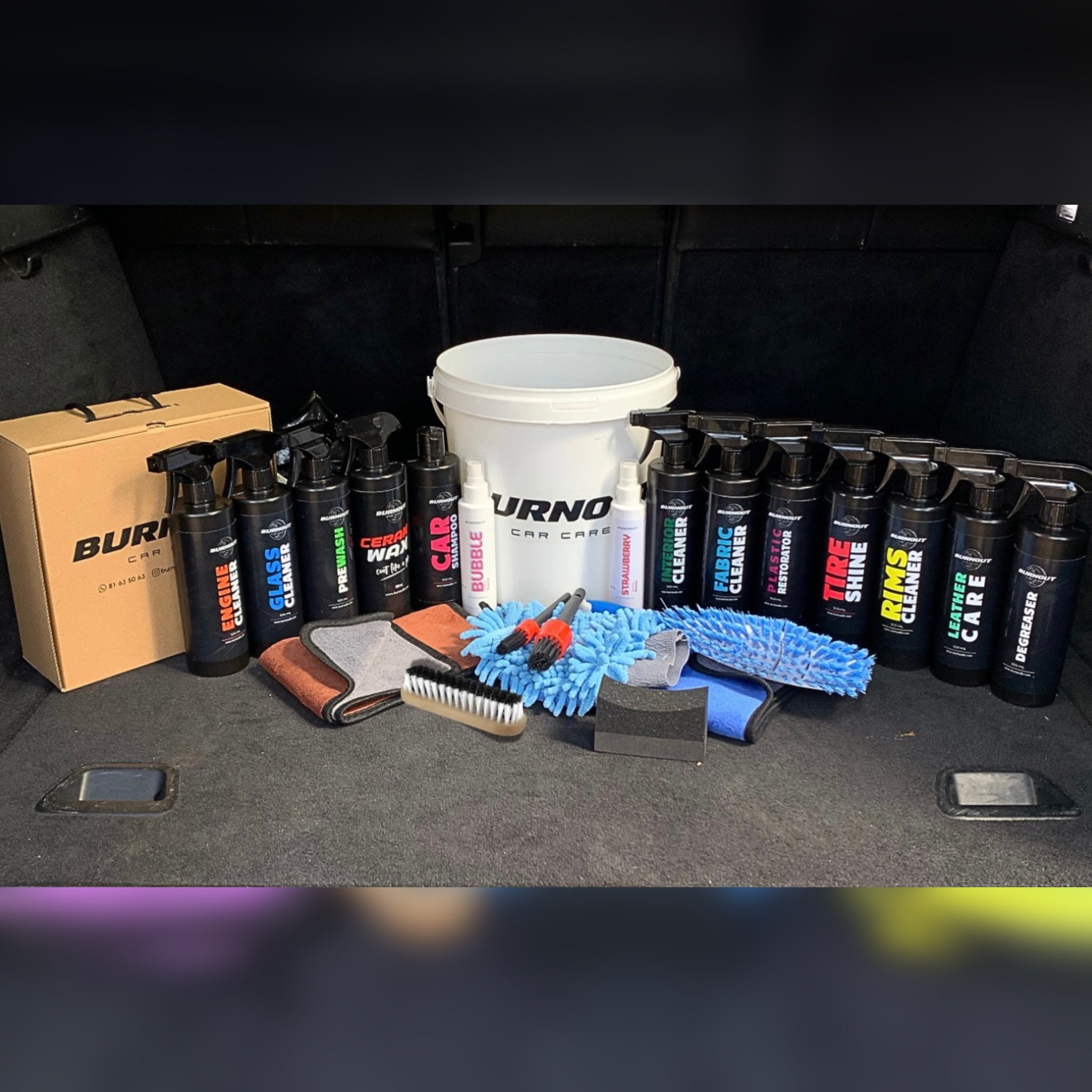 The Burnout All-in-One Detailing Kit