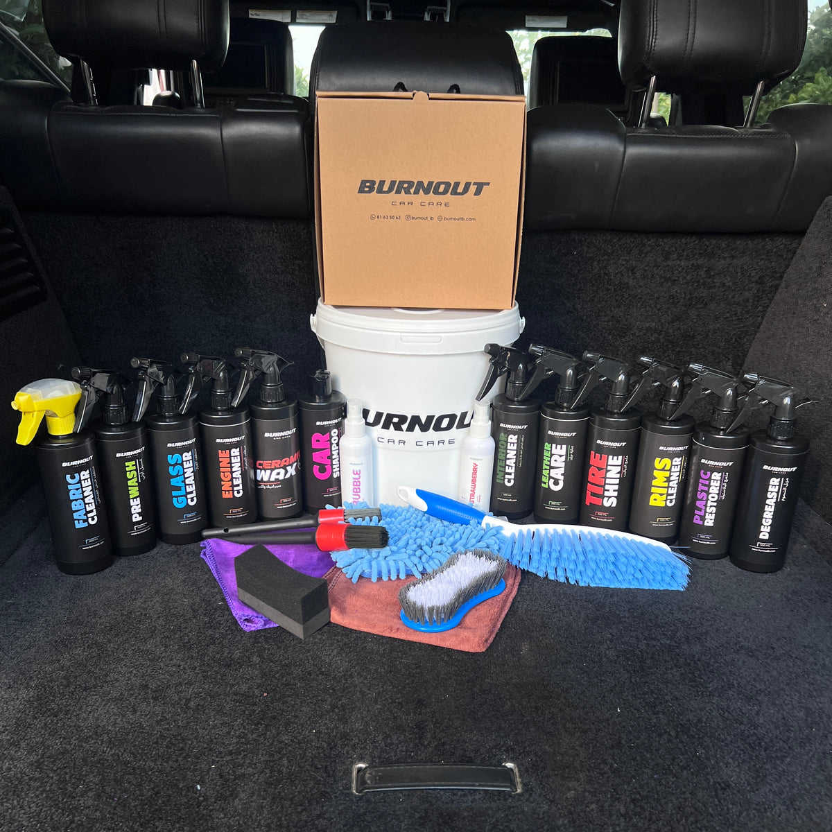 The Burnout All-in-One Detailing Kit